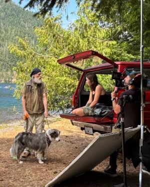 Russell Hodgkinson Instagram - What a beautiful day #EvergreensMovie