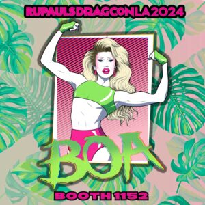 Ryan Boa Instagram - Come See Me At @rupaulsdragcon 💚

I’m so so so excited to come kiki with everyone again this year at drag con💖

Come get a pic, a kiss, and a print!💪🏼

Illustration by @allabouteve6000