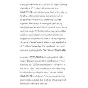 Ryan Carnes Instagram - Hi lovers! Incase you missed it, we released our brand new single ‘Crazy Love’ yesterday via @adiamondheartproduction (@symphonicdistro)! Produced by us & mixed by ultra talented @mrandrewdawson! Thank you so much to everyone who’s given it a spin and shared it thus far. It truly means so much to us and we put so much TLC into our music and what we do. We love and appreciate you! Also huge thanks to everyone who came out to our release show at @berlin.undernyc and to all the artists who played: @heymichellerose, @wetsuitnyc, @shadowmonster and @kellyschenk! We love you! 

Big hug and love to our friends over at @v13media for sharing the news about the song and our upcoming tourdates supporting @voloresband and @holdfastbandco! As you can tell there’s nothing but love to go around here! Song, feature & tours dates in bio link. Love you😘

Photo by @brooklynelitist
