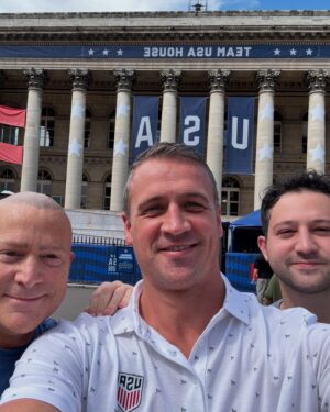 Ryan Lochte Instagram - Paris 2024 album recap. I loved cheering on Team USA and congratulations to all the athletes that work so hard to get here. 
👏

@jeffostrow @gavinostrow @spencerostrow 

#olympics #paris2024 #teamusa