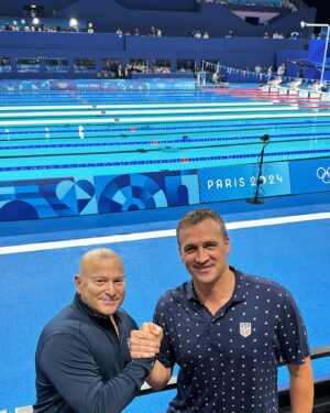 Ryan Lochte Instagram - Paris 2024 album recap. I loved cheering on Team USA and congratulations to all the athletes that work so hard to get here. 
👏

@jeffostrow @gavinostrow @spencerostrow 

#olympics #paris2024 #teamusa
