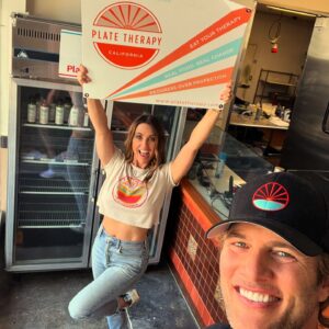 Ryan McPartlin Instagram - I'm so proud of you @daniellemcpartlin and what you've accomplished so far with @platetherapykitchen ❤️ I've never seen anyone work harder without complaining...ever!!! That taught our boys more than they could learn in any classroom. I love you and your passion for helping others! 🥹 

Change is hard but just like the change that comes from eating your food it'll be worth it in the end! "Real Food for Real Change" 💪 

Follow @platetherapykitchen to stay up to date on what's to come 🙌

#platetherapy #realfood #realchange #smallbusiness #glutenfree