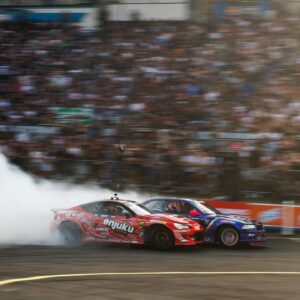 Ryan Tuerck Instagram - Your Seattle Podium after a wild RD 6.

🥇 @RyanTuerck 
🥈 @Hiroya.Minowa
🥉 @Adam_LZ

Only 2 rounds left. See you in Utah.

#FormulaD #FormulaDRIFT #FDSEA