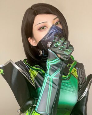 Ryo Yamabuki Instagram - VALORANT / ヴァイパー 

#VALORANT #valorantcosplay #Viper #ヴァロラント #コスプレ #cosplay #ヴァイパー #ヴァロラント女子