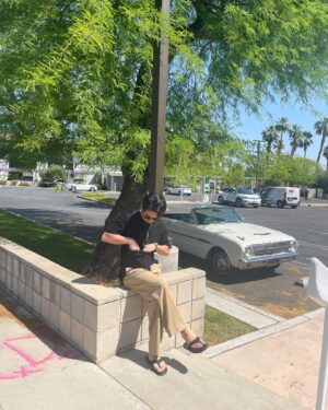 Ryu Deok-hwan Instagram - Palm Springs🌴