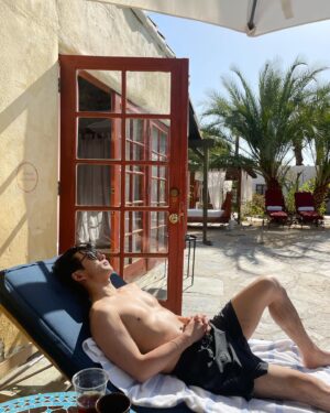 Ryu Deok-hwan Instagram - Palm Springs🌴