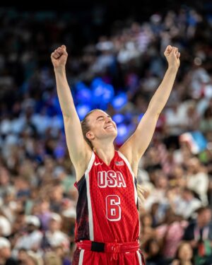 Sabrina Ionescu Instagram - Blessed. Olympic Gold Medalist 🥇