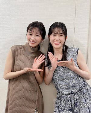 Sae Okazaki Instagram - CX「チャンハウス」観て頂いた皆様、ありがとうございました🍖
3品とも本当に美味しくて迷いました、、

久々のさゆりんごさんとも会えて嬉しかった🍎
可愛い笑顔に癒されました🤤

#チャンハウス
#マウンテンドクター
