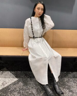 Saiki Atsumi Instagram - ஐ
⁡
⁡
何年も前からしていた「理想のハーネス探し」
⁡
今年 @togaarchives で発見
とっても嬉しかった
(優柔不断でベルトとサスペンダー同時に即決出来ずベルトを先に買ったけど、サスペンダーが売り切れてしまってさ。けどハーネスにしたかったからネットサーフィンしまくって見つけられたの！この喜びの大きさ伝われ！！！)
⁡
⁡
ずーーーっとしたかったコーデが出来て嬉しみ満足です
見てってください
以上です
⁡
⁡
#bandmaid
#saiki