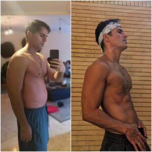 Sajjad Delafrooz Instagram - The time between these two picture is 4 months. 4 months of home workouts and diet. No carbs, sweets, or even salt, just tasteless food.
I guess the toughest part wasn't working out in difficult circumstances, also wasn't seeing yummy food eaten in front of me but see my own belly popping out day and night.
.
#workout #SajjadDelafrooz