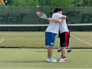 Sally Phillips Instagram - Thank you so much Balfe family for organising the first @thistleworthtennisclub #DownSyndrome Open. Huge congratulations to Ashley, this year’s champ. Thank you for your support Thistleworth, @downs_syndrome_association and @middlesextennis and thanks to all the athletes who turned up and made it #suchfun and the pros who gave up their time to coach and umpire… bring on the next one!