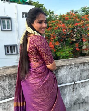Salma Arun Instagram - beautiful saree from @isha__trends_