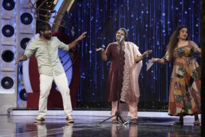 Salma Arun Instagram - Catch us on Start music season 5
On Sunday @8 pm 
30th June 

#startmusic #vijaytelevision #siragadikkaaasai #sateam