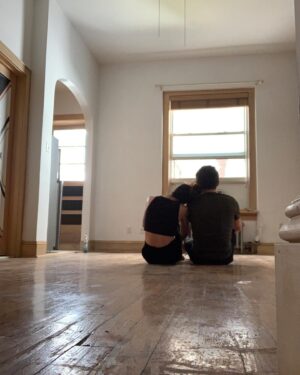 Sam Clemmett Instagram - i cant believe it’s been one year in our first home and what a wild year it’s been. thank you for waking up one day and deciding to take this wild journey with me. leaving the city and deciding to settle down. thank you for putting your trust in me to let me destroy and rebuild room by room with love -with no questions (some questions) asked. it’s taught me a lot about myself and i’m so proud to lay this foundation for our forever future together. 

but most importantly; these might be four (beautiful) walls but you’re my home @sam_clemmett. i love you to the moon, and to new jersey.