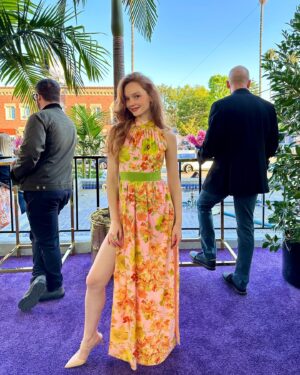 Samantha Cormier Instagram - last night at the premiere for Hotel Cocaine 💝 
#hotelcocaine @mgmplus @hotelcocainemgm