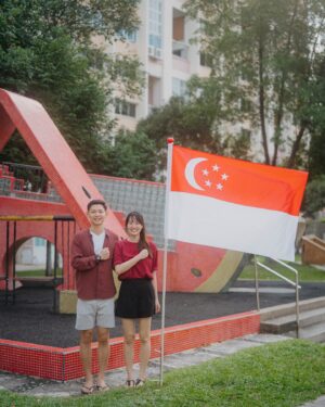 Samantha Tan Instagram - Happy Birthday Singapore!❤️🇸🇬

📸: @amabelleang_