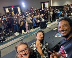 Samba Schutte Instagram - Thank you so much @floridasupercon and all amazing fans, organizers and volunteers for a beautiful weekend! Met some amazing people🫡🏴‍☠️✨
#OurFlagMeansDeath #ofmd #floridasupercon