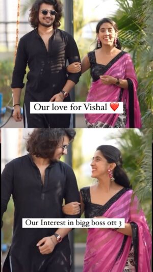 Sameeksha Sud Instagram - Humara winner toh tu hie hai… ❤️ @vishalpandey_21 

#friendship #friends 

[Friends, Support, Respect, Care]