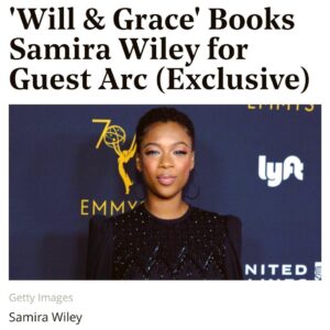 Samira Wiley Instagram - I get to play with these freakin geniuses All Week. It’s lit! 🔥 (I just had to explain to all of them what lit means).