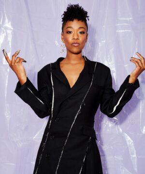 Samira Wiley Instagram - Honored to be the cover girl on @nylonmag’s second annual pride issue!!!!! ❤️🧡💛💚💙💜 (link in bio)! #happypridebish :)) photo: @thekateowen / styling: @meccajw / hair: @derickmonroe / makeup: @makeupbydisco / nails: @she.nails.it / director of video: @charlottecprager / producer: @luvnidleness / videographer: @daniokon / words: Moira Donegan / editor-in-chief: @gabriellekorn
