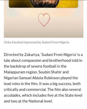 Samuel Abiola Robinson Instagram - 😊
