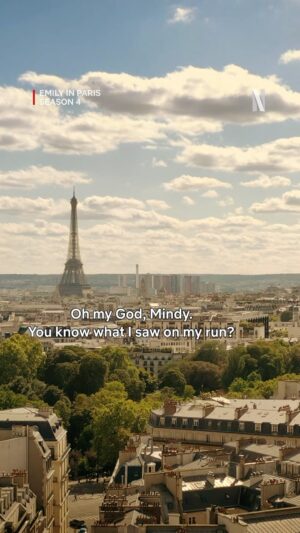 Samuel Arnold Instagram - What a way to start the week! The trailer for Emily in Paris S4 is here!