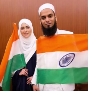 Sana Khan Instagram - Happy 78th Independence Day to all my lovely Indians 🙌🏼

May Allah always protect our Country & its People.

May This country shine bright 😍

#happyindependenceday #india