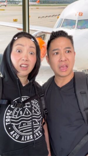Sandra Kwon Instagram - Is this the new norm? 🧐 #airport