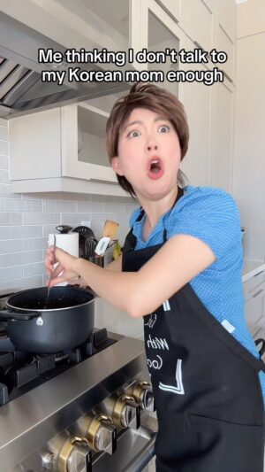 Sandra Kwon Instagram - Family communication at its finest 😂 #family #koreanmom