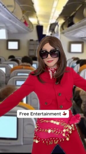 Sandra Kwon Instagram - No need to be scared 😬 #turbulence #planes #cabincrewlife