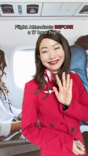 Sandra Kwon Instagram - What’s the difference 🥲 #flightattendants
