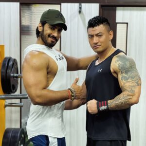 Sangay Tsheltrim Instagram - Good luck my brother  @thakur_anoopsingh on your upcoming movie.
Can’t wait to see you shine as Chhatrapati Sambhaji Maharaj. 🎥🌟❤️
BestWishes #brother