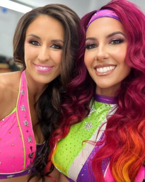 Santana Garrett Instagram - MY GIRL! 💖

What do we think, future Tag Team Champs, or what? 

@wowsuperheroes 🏆

#Wow #wowwrestling #womenofwrestling #girlpower #allamericangirls #SantanaGarrett #Americana #champion #empower #strength #wowe #timetoshine