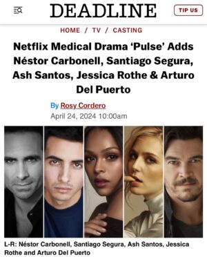 Santiago Segura Instagram - Thrilled to be part of this incredible team🧑🏽‍⚕️🩺
