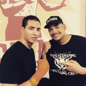 Santiago Segura Instagram - Training at Fortune Gym #PeekABoo.