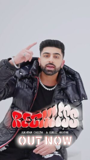 Sarabjit Cheema Instagram - Proud of both my sons @sukhmancheema13 🎙️ & @gurvarcheema 🎥 for working on this project together. 

Reckless Out Now! 

@gurlejakhtarmusic @madmix._ @cloudcinecreations