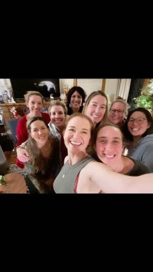 Sarah Drew Instagram - Thanks so much for tuning into #acowboychristmasromance on Saturday! I celebrated by snuggling up with my gals in our Christmas Pjs and while eating breakfast for dinner! Everyone also got to pick out a little gifty from under the tree!! I’m so lucky to have such incredible ladies in my life! Oh and not pictured here was my mama and my mom in law who were both in town this weekend! 🤠🎄❤️ and @rachelannchadwick and #florabirdzell who both had to take off before the pic was taken!!! #balemchoi