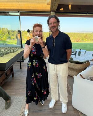Sarah Ferguson Instagram - The greatest honour to meet such an athlete and Olympian and silver medalist .. I was so proud to meet the most special Fleetwood Family. Clare is a fabulous pillar of support.