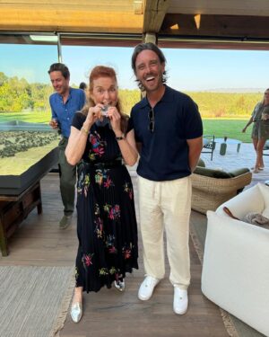 Sarah Ferguson Instagram - The greatest honour to meet such an athlete and Olympian and silver medalist .. I was so proud to meet the most special Fleetwood Family. Clare is a fabulous pillar of support.