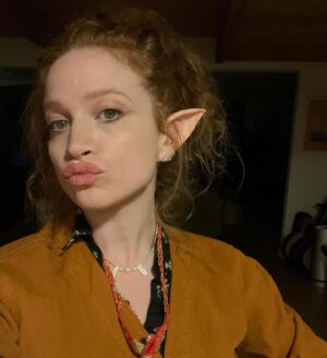 Sarah Hay Instagram - New ears who dis? 🧝‍♀️
