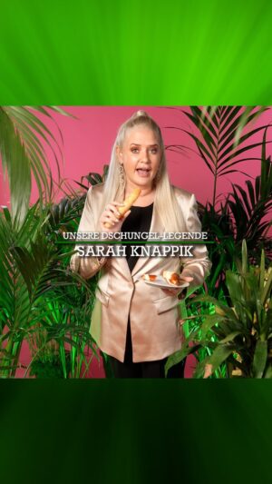 Sarah Knappik Instagram - Das wird die härteste Dschungelprüfung aller Zeiten! 🤯 Denn Sarah K is back und möchte im Legenden-Dschungelcamp ihren Frieden finden & ihre Seele von den Geschehnissen ihrer ersten Teilnahme heilen. 🌟
Wir wünschen dir dabei alles Gute, liebe #SarahKnappik! Aber erstmal: Guten Appetit! 

#IBES #Showdown #Dschungellegenden #IBESSDDL #RTL #RTLPlus #Dschungelcamp
