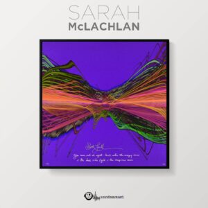 Sarah McLachlan Instagram - I recently teamed up with artist Tim Wakefield and friends at the nonprofit art studio @Soundwaves_Art in Austin to sign artworks made from the sound waves of my songs “Angel”, “Building A Mystery,” and “Possession.”

There are a small number of signed prints and two originals available for each song. All profits will go to @SarahSchoolOfMusic which provides music programming and mentorship at no cost to children and youth facing barriers to access. More information is available via website link in profile. XoS