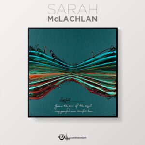 Sarah McLachlan Instagram - I recently teamed up with artist Tim Wakefield and friends at the nonprofit art studio @Soundwaves_Art in Austin to sign artworks made from the sound waves of my songs “Angel”, “Building A Mystery,” and “Possession.”

There are a small number of signed prints and two originals available for each song. All profits will go to @SarahSchoolOfMusic which provides music programming and mentorship at no cost to children and youth facing barriers to access. More information is available via website link in profile. XoS