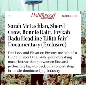 Sarah McLachlan Instagram - Exciting news! I can’t wait to see how the incredible team behind this will tell the story of Lilith ❤️ XoS

@instadanjlevy @allypankiw @elevation_pics