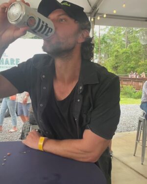Sarah Shahi Instagram - Happy birthday @adam_demos🥳How lucky am I that I get to do this life with you. You are one of one. I love you bigger than the sky 💜🥰❤️