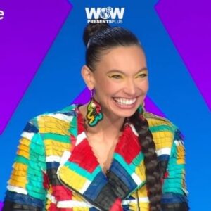 Sarain Fox Instagram - Are you ready for the first Reading Battles in #DragRace herstory? Watch the new episode of #CanadaVsTheWorld now streaming on: 
🌎 @wowpresentsplus (worldwide ex. Canada and UK)

🇨🇦 @cravecanada
🇬🇧 @bbcthree

Wearing @dicksondesigns seaweeds

@korinaemmerich archive suit 

@onlychildhandicrafts anklet

Makeup @byianrussell 

Nails @nail.kandy 

❤️ 💛 ❤️💛❤️💛
