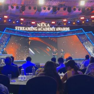 Saranya Pradeep Instagram - Thank you NEXA Streaming Academy Awards 2024 for your love and support 🙏🏻
Thank you #aha
Thank you @beingabhimanyu_ and congratulations to you as well 🎉
Congratulations to the #bhamakalapam family ❤️🥳
.
.
.
.
.
.

#award #siima #ccl #streaming #academy
 #awards #mumbai #ott #web #originals 
#happy #loved #thankfull 
#awardwinning #art #film #movies #love #for #cinema 
#event #lastnight #motivation #encouragement