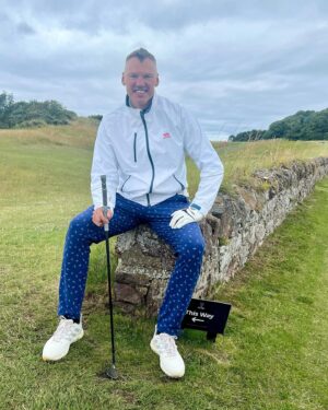 Šarūnas Jasikevičius Instagram - Year 9 of Scotland golf trip!!!Love coming here,,the culture,,people and golf!!!!weather,,,not so much!!!!!😭😭😭 #scotlandlover #golftrip #murfield #kingsbarnsgolflinks #northberwick