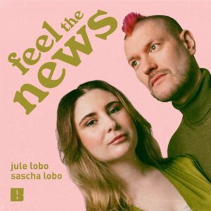 Sascha Lobo Instagram - "Feel the News – Was Deutschland bewegt" – so heißt der neue Podcast von @julewasabi und mir. Wir sprechen dabei über das wichtigste Thema der Woche, aber nicht nur mit Fakten, sondern auch mit einem Blick auf die Gefühlslandschaft. Und wir fragen uns, ob die Erst-Emotionen via Social Media eher geholfen haben oder nicht (sowohl die des Publikums wie auch unsere). 

Für alle, die informiert bleiben wollen, ohne an der Welt zu verzweifeln (so wie wir). Kommt jeden Donnerstag früh.

Die erste Folge: "Gestern Atomangst, heute Benzinwut". Sie handelt von den Ängsten, die im Moment durch den Krieg in der #Ukraine geschürt werden. Überall zu hören, wo es Podcasts gibt, Details findet Ihr auf feelthenews.de 

Und diese Seite ist etwas besonderes, denn sie ist mit unserem Staffelpartner @jimdo_de entstanden – dem Website-Baukasten für alle, besonders aber für Selbständige (und zwar für ungeduldige Selbständige wie uns, die ganz einfach und ganz schnell gute Ergebnisse brauchen). In jeder Folge der ersten Staffel ist im Podcast ein kurzer Jimdo-Cast, wo wir erklären, wie wir die Website weiter ausbauen. #gebautmitjimdo #jimdo