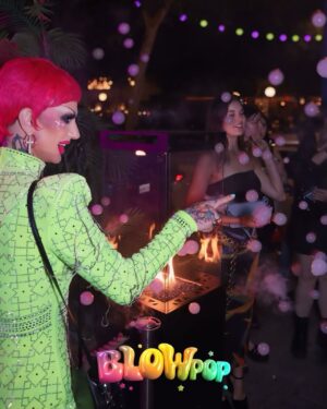 Scarlett Bobo Instagram - I Want Candy, I Want Candy… 🍭 

BlowPop Fridays - Only at The Wild 🍃

Brought to you by @itsscarlettbobo & @murrayswanbyla 

📸 - @therobflo